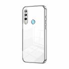 For Huawei Enjoy 10 Plus / P Smart Z Transparent Plating Fine Hole Phone Case(Silver) - 1