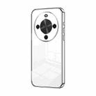 For Huawei Maimang 30 Transparent Plating Fine Hole Phone Case(Silver) - 1