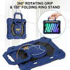 For iPad mini 2024 / mini 6 Contrast Color Robot Silicone Hybrid PC Tablet Case(Navy Black) - 2