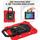 For iPad mini 2024 / mini 6 Contrast Color Robot Silicone Hybrid PC Tablet Case(Red Black) - 2