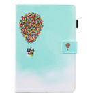 For Amazon Kindle Fire HD 8 (2020) Painted Flat Leather Case with Card Slot & Wallet & Holder & Sleep / Wake-up Function(Balloon House) - 1