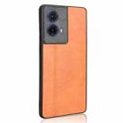 For Motorola G85 5G / S50 Neo 5G Cow Pattern Sewing Back Cover Phone Case(Orange) - 3