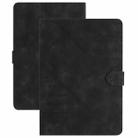 For 7 inch YX Small Butterfly Embossed Leather Tablet Case(Black) - 1