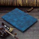 For Samsung Galaxy Tab S8 2022 X700 YX Small Butterfly Embossed Leather Tablet Case(Royal Blue) - 2