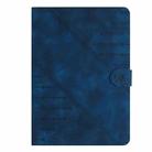 For Samsung Galaxy Tab S8 2022 X700 YX Small Butterfly Embossed Leather Tablet Case(Royal Blue) - 3