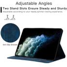 For Samsung Galaxy Tab S8 2022 X700 YX Small Butterfly Embossed Leather Tablet Case(Royal Blue) - 5