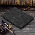 For Samsung Galaxy Tab S7 T870 YX Small Butterfly Embossed Smart Leather Tablet Case(Black) - 2