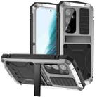 For Samsung Galaxy S24+ 5G R-JUST Life Waterproof Dustproof Shockproof Phone Case(Silver) - 1