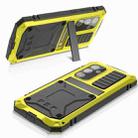 For Samsung Galaxy S25+ 5G R-JUST Life Waterproof Dustproof Shockproof Phone Case(Yellow) - 3