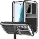 For Samsung Galaxy S25+ 5G R-JUST Life Waterproof Dustproof Shockproof Phone Case(Silver) - 1