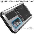 For Samsung Galaxy S25 5G R-JUST Life Waterproof Dustproof Shockproof Phone Case(Silver) - 2