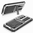 For Samsung Galaxy S25 5G R-JUST Life Waterproof Dustproof Shockproof Phone Case(Silver) - 3