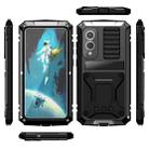For Samsung Galaxy S25 Edge 5G R-JUST Life Waterproof Dustproof Shockproof Phone Case(Black) - 3