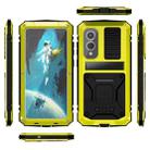 For Samsung Galaxy S25 Edge 5G R-JUST Life Waterproof Dustproof Shockproof Phone Case(Yellow) - 3
