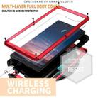 For Samsung Galaxy S25 Ultra 5G R-JUST Sliding Camera Life Waterproof Holder Phone Case(Red) - 3