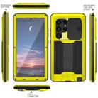 For Samsung Galaxy S25 Ultra 5G R-JUST Sliding Camera Life Waterproof Holder Phone Case(Yellow) - 2