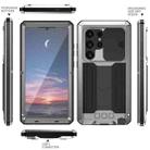 For Samsung Galaxy S25 Ultra 5G R-JUST Sliding Camera Life Waterproof Holder Phone Case(Silver) - 2