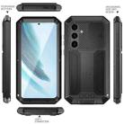 For Samsung Galaxy S25+ 5G R-JUST Sliding Camera Life Waterproof Holder Phone Case(Black) - 2