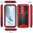 For Samsung Galaxy S25+ 5G R-JUST Sliding Camera Life Waterproof Holder Phone Case(Red) - 2