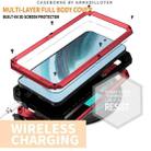 For Samsung Galaxy S25+ 5G R-JUST Sliding Camera Life Waterproof Holder Phone Case(Red) - 3