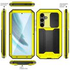 For Samsung Galaxy S25+ 5G R-JUST Sliding Camera Life Waterproof Holder Phone Case(Yellow) - 2