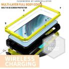 For Samsung Galaxy S25+ 5G R-JUST Sliding Camera Life Waterproof Holder Phone Case(Yellow) - 3