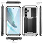 For Samsung Galaxy S25+ 5G R-JUST Sliding Camera Life Waterproof Holder Phone Case(Silver) - 2