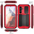For Samsung Galaxy S25 5G R-JUST Sliding Camera Life Waterproof Holder Phone Case(Red) - 2