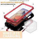 For Samsung Galaxy S25 5G R-JUST Sliding Camera Life Waterproof Holder Phone Case(Red) - 3