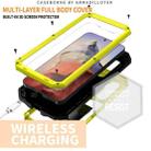 For Samsung Galaxy S25 5G R-JUST Sliding Camera Life Waterproof Holder Phone Case(Yellow) - 3