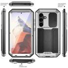 For Samsung Galaxy S25 5G R-JUST Sliding Camera Life Waterproof Holder Phone Case(Silver) - 2