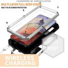 For Samsung Galaxy S25 5G R-JUST Sliding Camera Life Waterproof Holder Phone Case(Silver) - 3