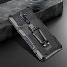 For OPPO A9 (2020) Machine Armor Warrior Shockproof PC + TPU Protective Case(Gray) - 1