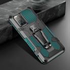 For Vivo V19 Machine Armor Warrior Shockproof PC + TPU Protective Case(Army Green) - 1
