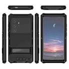 For Samsung Galaxy S25 Ultra 5G R-JUST Life Waterproof Dustproof Shockproof Holder Phone Case(Black) - 2