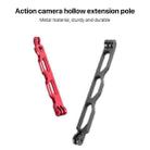20cm Aluminium Extension Arm Hollow Grip Extenter(Black) - 4