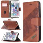 For iPhone 6 Plus Matching Color Crocodile Texture Horizontal Flip PU Leather Case with Wallet & Holder & Card Slots(Brown) - 1