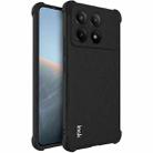 For Xiaomi Poco X6 Pro 5G/Redmi K70E 5G imak Shockproof Airbag TPU Phone Case(Matte Black) - 1