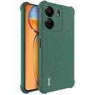 For Xiaomi Poco C65 4G/Redmi 13C 4G imak Shockproof Airbag TPU Phone Case(Matte Green) - 1