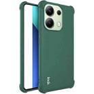 For Xiaomi Redmi Note 13 4G Global imak Shockproof Airbag TPU Phone Case(Matte Green) - 1