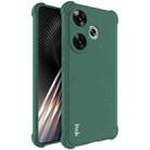 For Xiaomi Redmi Turbo3 5G imak Shockproof Airbag TPU Phone Case(Matte Green) - 1