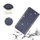 For iPhone XR Ultrathin Glitter Magnetic Horizontal Flip Leather Case with Holder & Card Slots(Gray) - 8