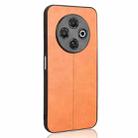 For Tecno Spark 30C Cow Pattern Sewing Back Cover Phone Case(Orange) - 3