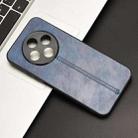For Tecno Spark 30C Cow Pattern Sewing Back Cover Phone Case(Blue) - 2