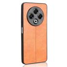 For Tecno Spark 30 4G Cow Pattern Sewing Back Cover Phone Case(Orange) - 3