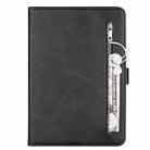 For iPad Pro 11(2020) / Pro 11(2018) Tablet Fashion Calf Texture Zipper Horizontal Flip Leather Tablet Case with Stand & Card Slots & Wallet & Wake-up / Sleep Function(Black) - 2