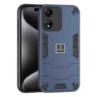 For Honor X5 Plus 2 in 1 Shockproof Phone Case(Blue) - 1