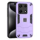 For Infinix Note 30 Pro 2 in 1 Shockproof Phone Case(Purple) - 1