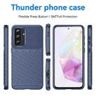 For Samsung Galaxy A36 5G Thunderbolt Shockproof TPU Phone Case(Blue) - 2