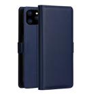 For iPhone 12 mini DZGOGO MILO Series TPU + PU Horizontal Flip Leather Case with Holder & Card Slot & Wallet(Blue) - 1